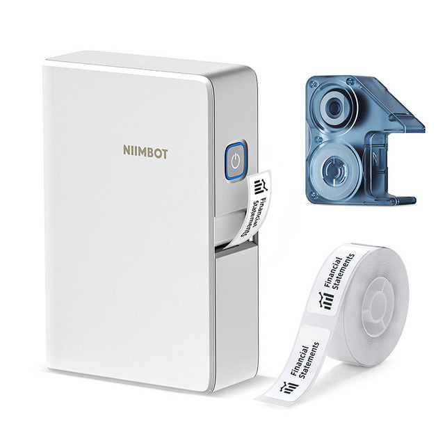 NIIMBOT B18 QR Code Price Label Printer 203dpi Wireless Portable Photo Thermal Transfer Label Printer for IOS Android
