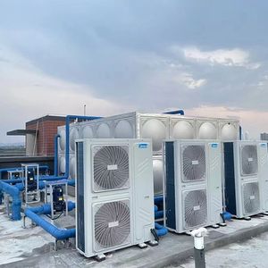 ミデア バーマポンプ R32 空気熱源ヒートポンプ サイドディスチャージ DCインバーター 38kW 42kW 45kW セントラルヒーティングシステム ホテル用 - Product Image 5