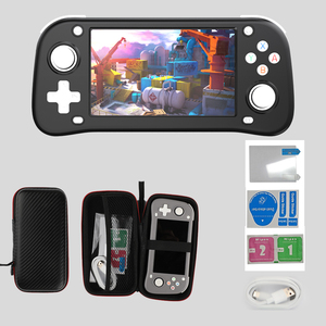 XF43 เครื่องเล่นเกมพกพา Wi-Fi หน้าจอ IPS ขนาด 4.3 นิ้วในตัว 18000 เกม 30+ อีมูเลเตอร์ 64G/128G การ์ด TF ระบบปฏิบัติการลินุกซ์ 3000mAh - Product Image 3