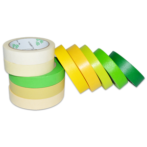 Ruban adhésif décoratif en papier crépon blanc et vert résistant aux UV, style Costa Rica, pour masquage de couleur et application automobile - Product Image 6