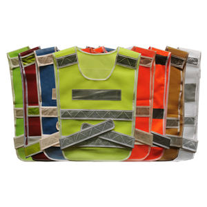 سترة واقية عاكسة عالية الوضوح ، سترة بنائة مزودة بجيوب عملية - Product Image 5