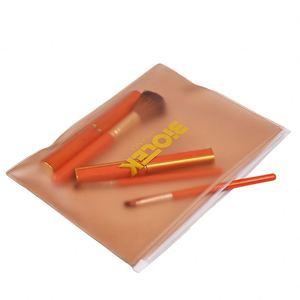 Petit sac en PVC transparent personnalisé avec fermeture éclair pour cosmétiques, bijoux, emballage de bagues, pochette zippée - Product Image 3