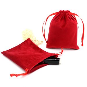 Bolsa de Joyería Plegable de Terciopelo Personalizada con Impresión de Logotipo, Diseño Moderno para Regalo de Navidad, Cierre con Cinta - Product Image 3