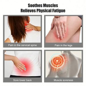 Masajeador Eléctrico Inteligente para Músculos del Cuello, Alivio del Dolor, Diseño Ergonómico Portátil, Carga USB, Ecológico, Moderno para el Hogar - Product Image 5