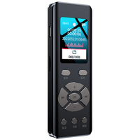 Enregistreur vocal professionnel mini, double micro, suppression du bruit, USB WAV, dictaphone portable à clipser pour réunions, ajustement personnalisé, direct usine