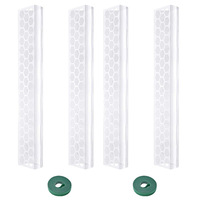 Bâton modulaire en plastique pour plantes Monstera Bâtons pour plantes grimpantes Support pour plantes d'intérieur Ensemble de poteaux pour mousse de sphaigne