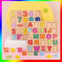 Jouet de bain en mousse 3D autocollant en caoutchouc souple non toxique pour enfants, en matériaux EVA, pour apprendre les chiffres et les lettres, idéal pour l'été