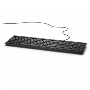 Cho <span class=keywords><strong>Dell</strong></span> quang USB có dây bàn phím cho máy tính xách tay & Máy tính để bàn văn phòng kinh doanh LED Backlit 3-chìa khóa chống bóng mới màu đen - Product Image 3