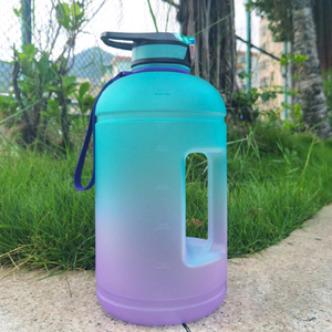 One Gallon <strong>Water</strong> <strong>Bottle</strong> with Time Marker and Straw Motivational Hydration <strong>Tracker</strong> Jug for Daily Intake - Product Image 4