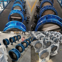 Válvula de Mariposa de Hierro Dúctil con Doble Excéntrico y Brida Extrema de Sellado Resiliente - Directo de Fábrica
