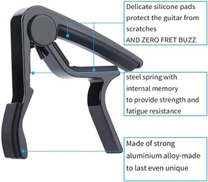 Afinador Automático con Cejilla y Soporte al por Mayor para Guitarra, Violín, Bajo y <span class=keywords><strong>Ukelele</strong></span> - Product Image 4