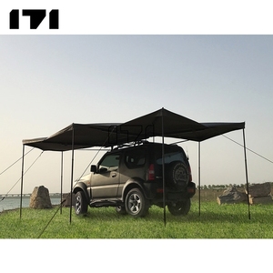 Auvents pour voitures caravane auvent latéral de voiture rv camping-car 270 degrés 180 <span class=keywords><strong>4x4</strong></span> van autoportant couverture de véhicule en aluminium - Product Image 6