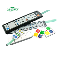 Panneau de commande électronique personnalisé de haute qualité à livraison rapide pour télécommandes intelligentes en métal, silicone ou PVC