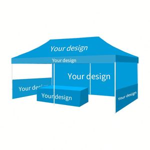 Carpa Plegable de Aluminio 3x6, Personalizable, para Publicidad, Ferias Comerciales, con Laterales - Product Image 1