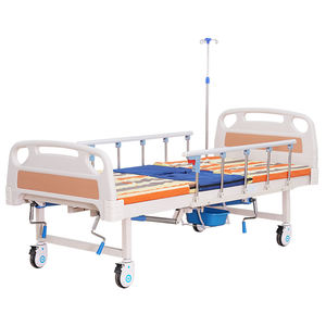 Tempat Tidur Perawatan Manual Multifungsi yang Laris dengan Toilet dan Kasur Terintegrasi untuk Lansia dan Perawatan di Rumah - Product Image 2