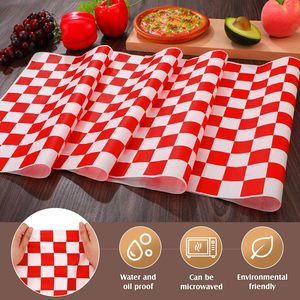 Carta Cerata Antigrasso RTS 30x30cm con Logo Personalizzato, Rivestimento PE su un Lato per Avvolgere Hamburger, Pane, Sushi, Sandwich, Biscotti - Product Image 4