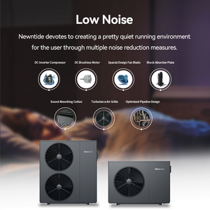 Pompe à chaleur solaire Newntide Efficient Air 6 kW 9 kW R290 en métal, série Sunglow, pour eau chaude sanitaire (Pologne) - Product Image 4