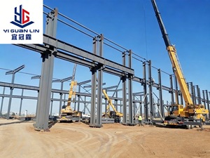 Sala de Exposiciones y Exhibición de Estructura de Acero Prefabricada para Tiendas Comerciales Ligeras en China - Product Image 5