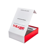 Matériaux recyclés haut de gamme PET aligneur Chewie nettoyeur à ultrasons dents produits dentaires orthèse boîte de rangement fermeture magnétique mat