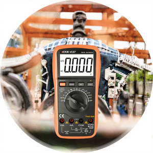 Máy đo vạn năng kỹ thuật số VICTOR VC97 tự động điều chỉnh dải đo, True RMS, 3999 số đo, đo điện trở, điện dung, điện áp, dòng điện - Product Image 2