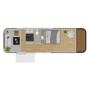 Akıllı sistem tasarımı ile uzay kapsülü kamp kapsülü prefabrik evler kapsül evi - Product Image 3