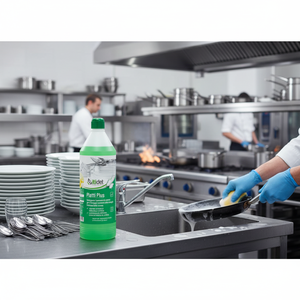 Líquido para lavar platos concentrado ecológico, Grado Profesional para restaurantes y catering, estuche de 12x1L - Product Image 3