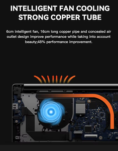 Ordinateur Portable Professionnel OEM d'Usine 15,6 Pouces N5095 Processeur Core I7 16 Go RAM DDR3 512 Go SSD - Product Image 3