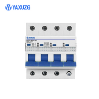 Disjoncteur miniature certifié CE 4P 400V 6kA Courbe C Protection contre les surcharges et les courts-circuits