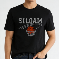 Nouveau Vinyle Thermocollant de Haute Qualité pour T-shirts, Motif Basketball Strass, Vente en Gros