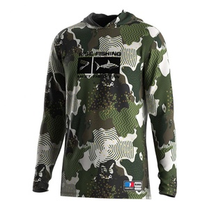 Camisetas de Pesca con Capucha de Secado Rápido para Verano, Sublimadas, OEM/ODM, para Torneos de Surfcasting - Product Image 1