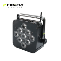 Projecteur LED PAR sans fil DMX 9x18W RGBWA+UV à batterie pour événements de mariage et scènes