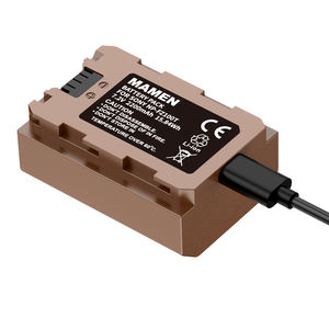 MAMEN-Batería recargable para cámara <span class=keywords><strong>Sony</strong></span> A7M4 A7M3 A7R5 <span class=keywords><strong>A7R4</strong></span> A7R3 A7C A7C2 A7S3 A9M2 A6600 A6700, 7,2 V, 2200mAh, mAh, tipo C - Product Image 4