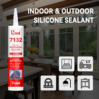 Intérieur Paintable One Component 7132 Structural Adhésif Silicone Toit Mastic Blanc Vente Turquie Cartouche Impression Distributeur