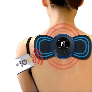 Parche de Masaje Cervical con Pulsaciones EMS, Mini Masajeador Portátil de Electroterapia con Función Musical para Cuello y Hombros - Product Image 1