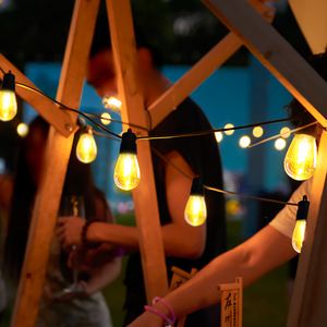 <span class=keywords><strong>Guirnaldas</strong></span> <span class=keywords><strong>de</strong></span> adorno <span class=keywords><strong>de</strong></span> Navidad Jardín al aire libre Patio Vacaciones Hogar Festival Decoración Retro Edison Filamento Globo Bombilla LED Luces <span class=keywords><strong>de</strong></span> cadena - Product Image 2