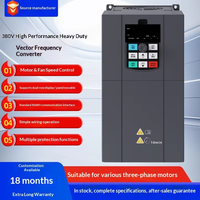 Inversor de Motor Trifásico de CA con Control Vectorial OEM/ODM 7.5kW-18.5kW para Ascensores y Compresores IP20 CE ISO