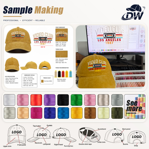 OEM Retro <b>Vintage</b> Baseball <b>Cap</b> 24 Colors Available Curved Brim One Size High Quality Custom Washed Dad Hat for Outdoor Sport - Product Image 2
