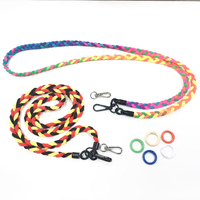Vente chaude torsades téléphone portable corde sangle diagonale boucles exquises couleur téléphone portable crochet corde suspendue