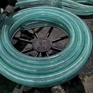 Công nghệ Mới Ống đầy màu sắc rõ ràng sợi nhà sản xuất gia cố linh hoạt PVC Hose