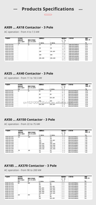 คอนแทคเตอร์แม่เหล็กไฟฟ้ากระแสสลับ 18A 3 เฟส พร้อมปุ่ม START + STOP แรงดันวงจรหลัก 110v สำหรับระบบต่างๆ - Product Image 2