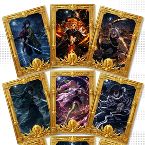 Tarjeta Metálica de Anime Japonés Ichiban Kuji, Tarjetas Coleccionables de Tanjiro y Nezuko, Tarjeta de <span class=keywords><strong>Manga</strong></span> Grabada con Láser, Paquete de Regalo de Lujo - Product Image 2