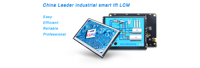 RS485 RS232 Port seri HMI cerdas 2.8 inci modul Tampilan LCD TFT monitor Panel sentuh CGUS Software GUI LCD pintar