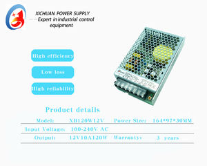 120 Вт 12 В/10 А промышленное контрольное оборудование светодиодный выключатель света AC-DC типа автоматизации импульсный источник питания - Product Image 3