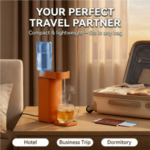 Distributeur d'eau chaude instantanée portable, chauffe rapide en 3 secondes, mini bouilloire électrique pour les voyages, le bureau, la maison, la préparation de lait pour bébé - Product Image 5