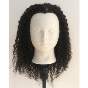 Mannequin <span class=keywords><strong>de</strong></span> tête d'entraînement <span class=keywords><strong>de</strong></span> <span class=keywords><strong>cheveux</strong></span> humains bouclés pour femmes pour la modélisation <span class=keywords><strong>de</strong></span> style <span class=keywords><strong>de</strong></span> tressage <span class=keywords><strong>de</strong></span> <span class=keywords><strong>coupe</strong></span> <span class=keywords><strong>de</strong></span> <span class=keywords><strong>cheveux</strong></span>-<span class=keywords><strong>cheveux</strong></span> naturels - Product Image 1