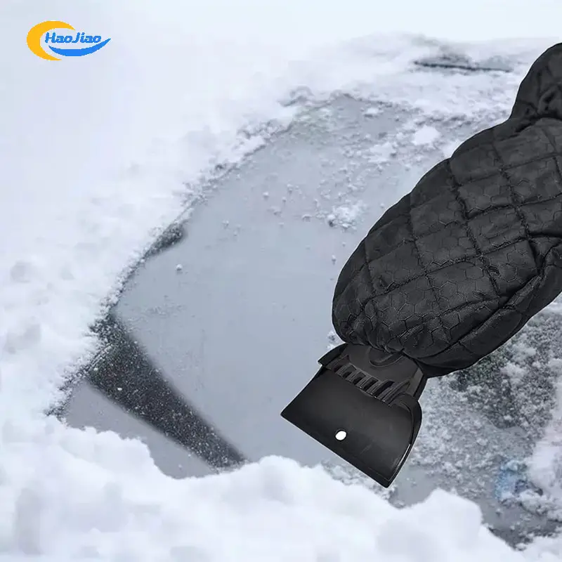 Snow Remover Tool Waterproof Warming Snow Ice Scraper Glove For Car Window and Windshield