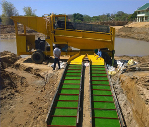 Di động di động thiết bị rửa vàng cho Phù Sa vàng sa khoáng vàng trong DR Congo Châu Phi 10 20 30 50 TPH Công suất - Product Image 6