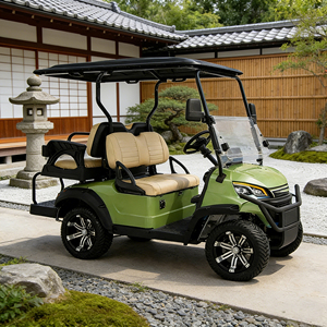 WOLAN, fabricant direct, prend en charge la personnalisation de la voiturette de golf miniature à <span class=keywords><strong>4</strong></span> places au lithium pour les sentiers de jardin privés - Product Image 6