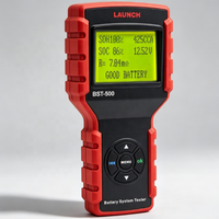 Testeur de batterie de voiture Launch BST-500 6V-30V, outil de diagnostic du système de batterie, test de démarrage et de charge, écran LCD
