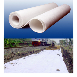 Géotextile Offre Spéciale fibres discontinues noir ou blanc tissu PET non tissé géotextile pour agriculture agriculteur jardin - Product Image 2
